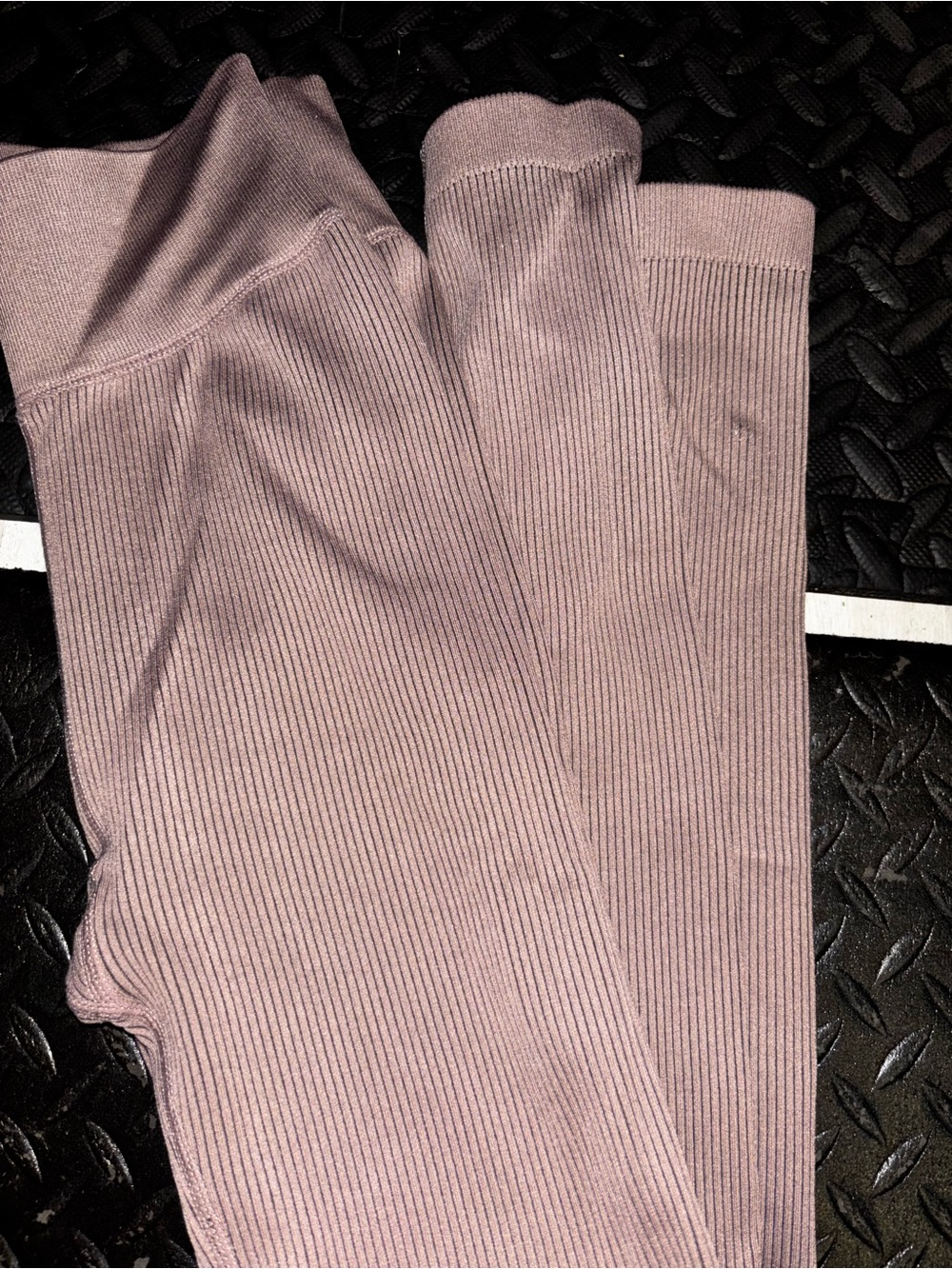 Calvin Klein Performance Ribbed Leggings - Picture 2 of 4